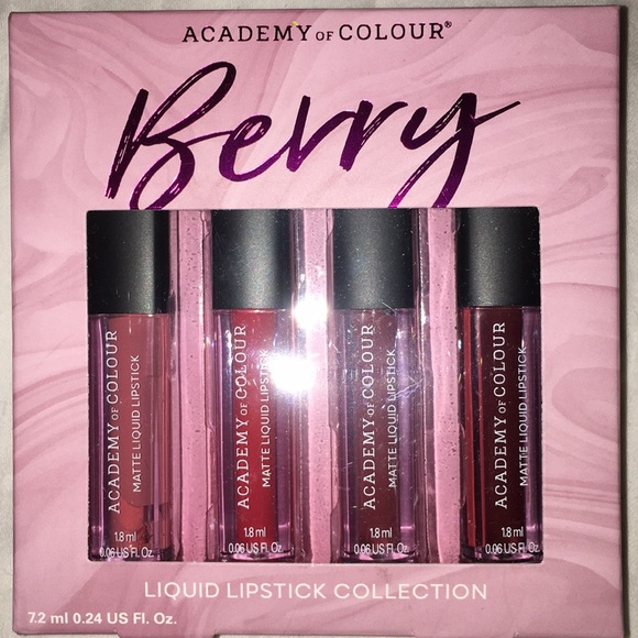 academy of colour matte liquid lipstick